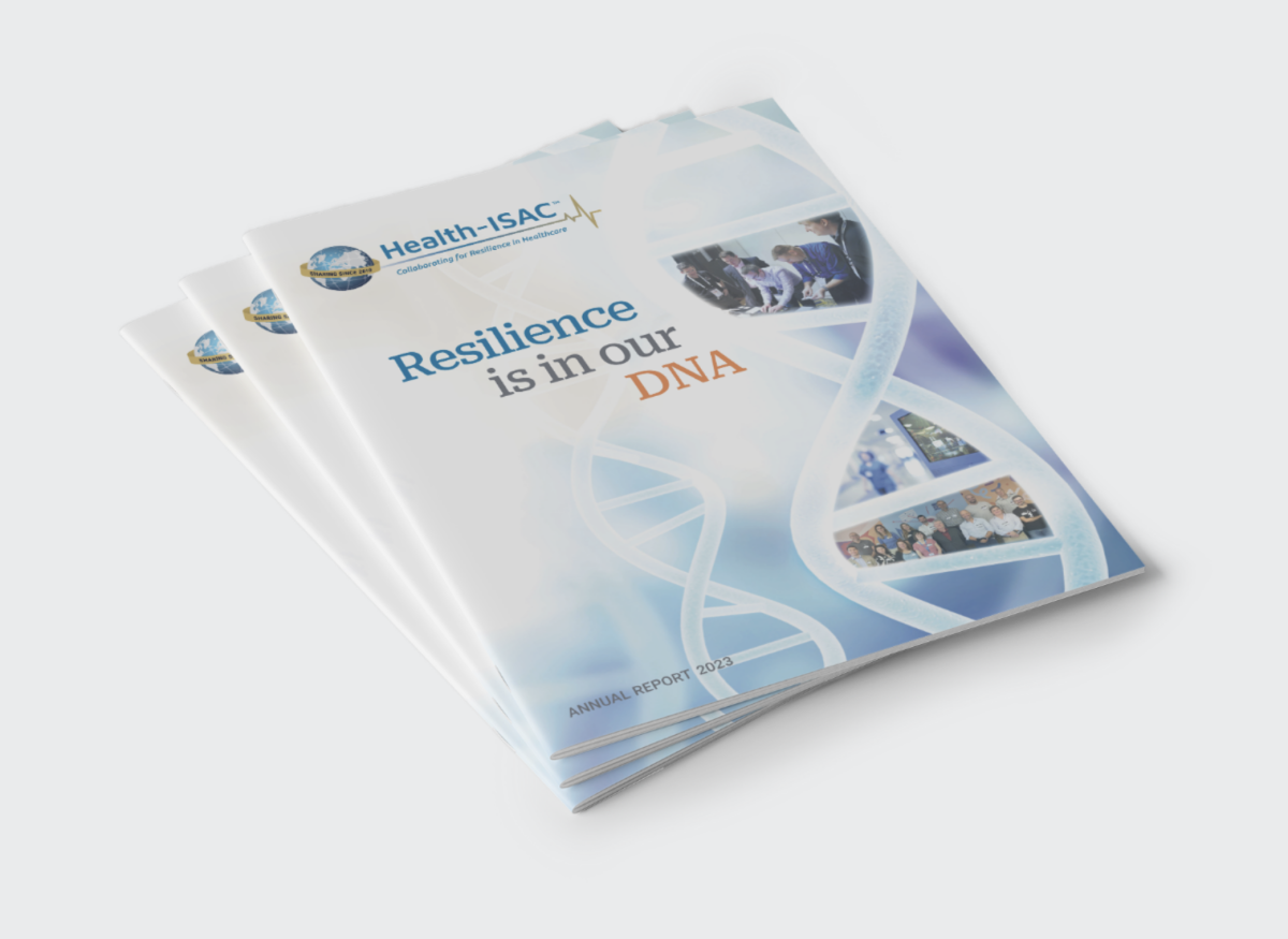 cover for 2023 H-ISAC annual report