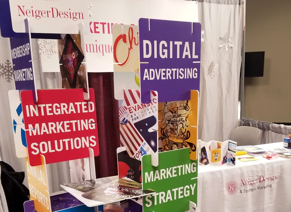 Modular Display at Holiday Showcase